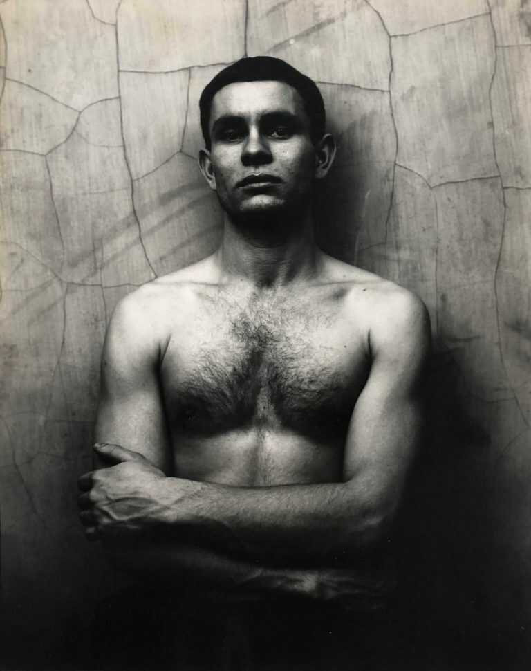 Photograph By George Platt Lynes: [chuck Howard Bare Chested] At Childs Gallery