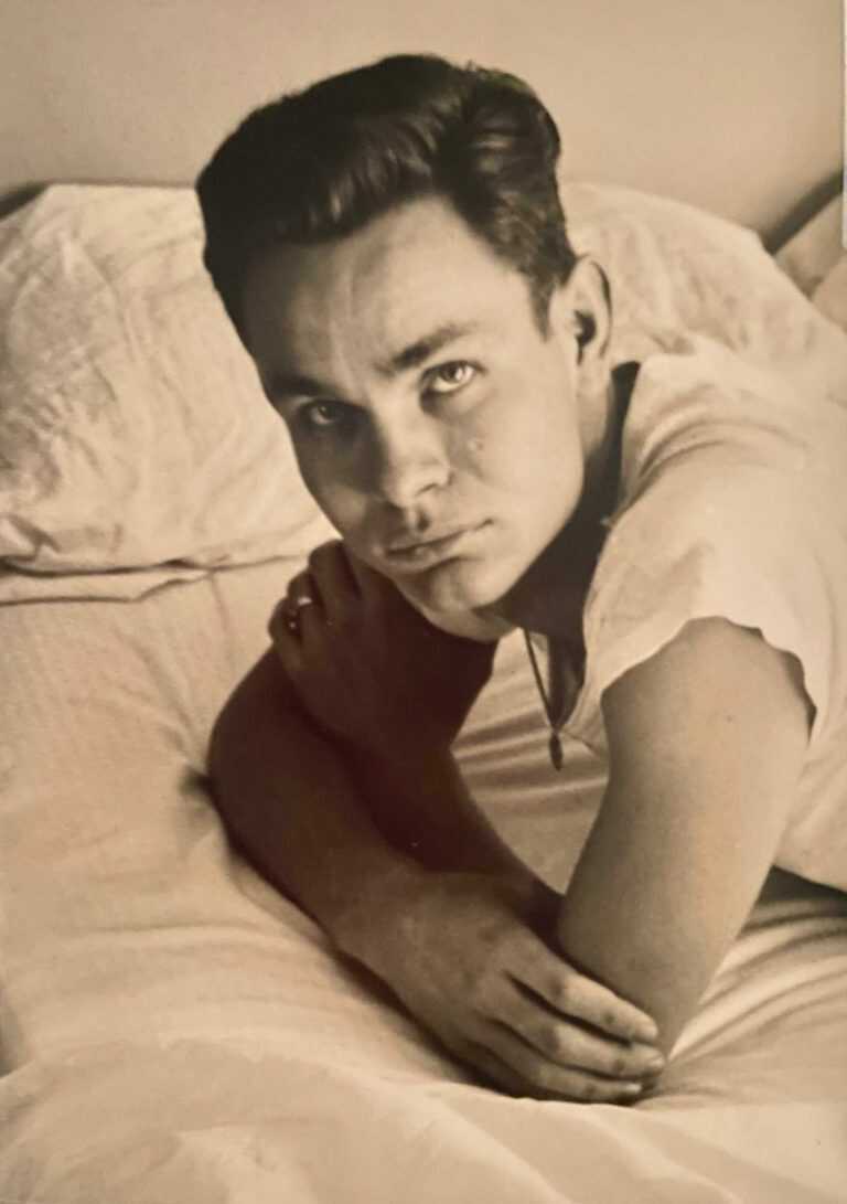 Photograph By George Platt Lynes: [chuck Howard In Bed Ii] At Childs Gallery