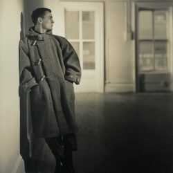 Photograph By George Platt Lynes: [chuck Howard In Coat] At Childs Gallery
