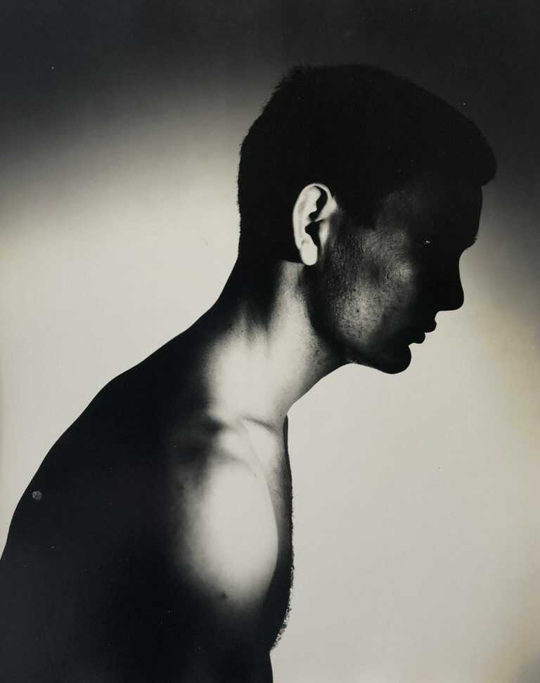 Photograph By George Platt Lynes: [chuck Howard In Profile] At Childs Gallery