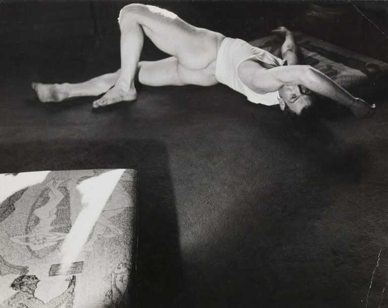 Photograph By George Platt Lynes: [nude Reclining] At Childs Gallery