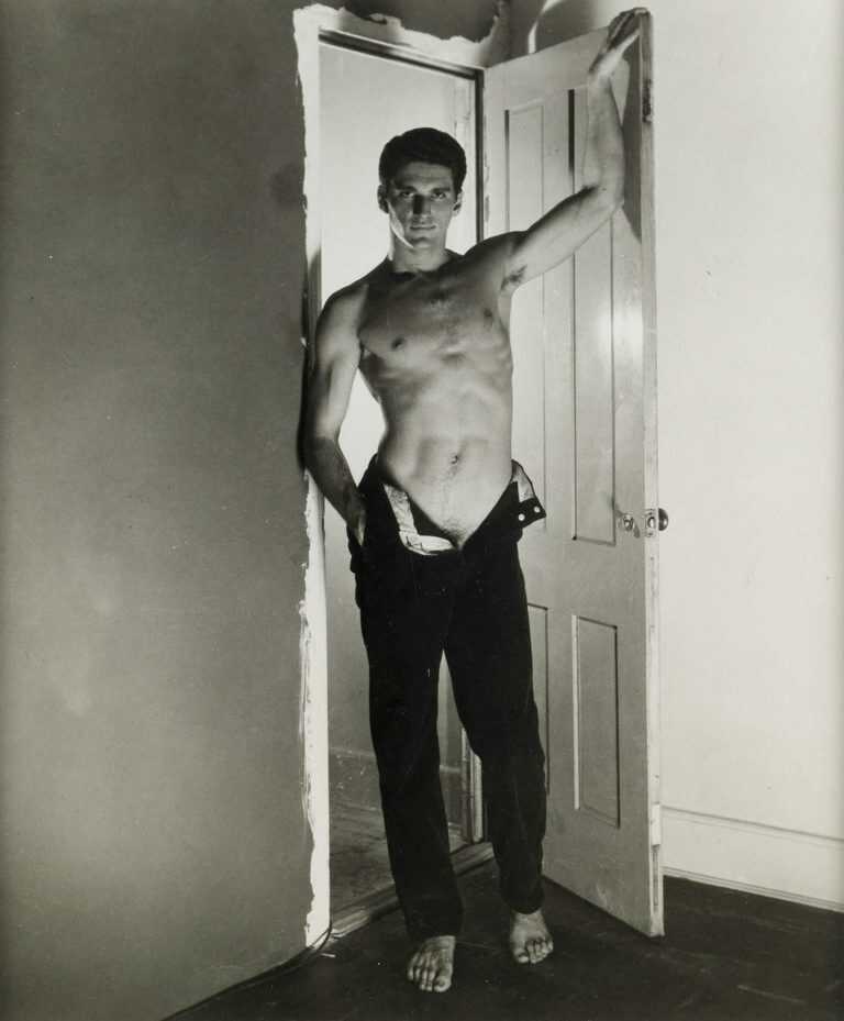 Photograph By George Platt Lynes: [young Man (jack Fontan) In Doorway] At Childs Gallery