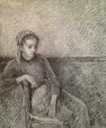 Print by Georges William Thornley: Petite Bonne de Campagne, represented by Childs Gallery