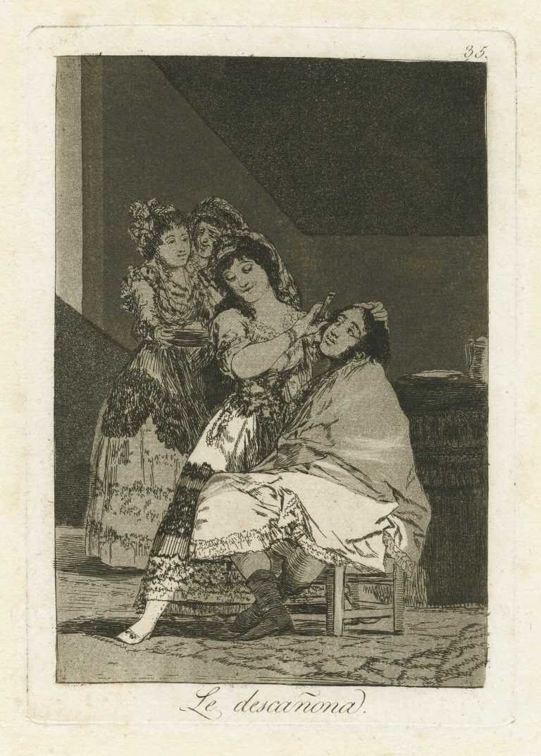 Exhibition: Goya: Prints From Los Caprichos From January 22, 2021 To March 21, 2021 At Childs Gallery
