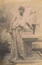 Photograph by Guglielmo Plüschow: [Classical Roman Robed Youth], available at Childs Gallery, Boston