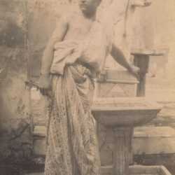 Photograph by Guglielmo Plüschow: [Classical Roman Robed Youth], available at Childs Gallery, Boston