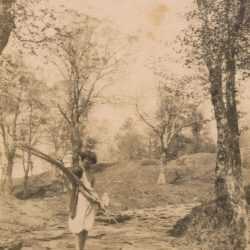 Photograph by Guglielmo Plüschow: [Classical Sicilian Youth on Path], available at Childs Gallery, Boston