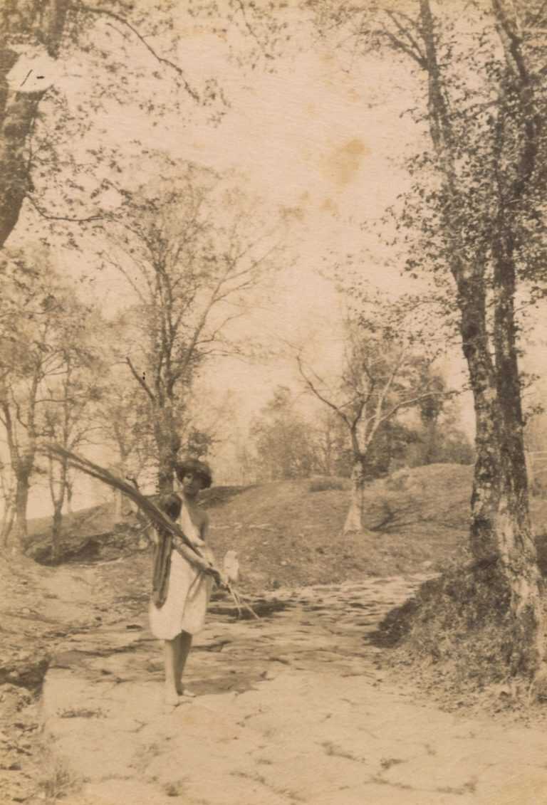 Photograph by Guglielmo Plüschow: [Classical Sicilian Youth on Path], available at Childs Gallery, Boston