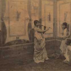 Photograph by Guglielmo Plüschow: [Classical Youths in Pompeii], available at Childs Gallery, Boston