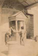 Photograph by Guglielmo Plüschow: Temple at Pompeii, available at Childs Gallery, Boston