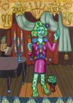 Painting By Hannah Barrett: Fire Island: Hedda Lettuce At Childs Gallery