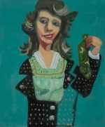 Painting By Hannah Barrett: Hunters' Picnic: Nach Der Scheidung At Childs Gallery