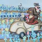 Painting By Hannah Barrett: Rustics: Spring Weekenders At Childs Gallery