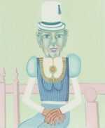 Painting By Hannah Barrett: Rustics: The Feckless Leprechaun At Childs Gallery