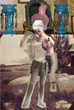 Print By Hannah Barrett: Tales From The House Of Gibson: Miss Going At Childs Gallery