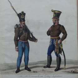 Print by Heinrich Papin: Royal Austrian Infantry, represented by Childs Gallery