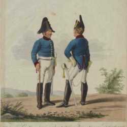 Print by Heinrich Papin: Royal Austrian Troops, represented by Childs Gallery