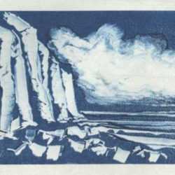 Print by Hellmuth Weissenborn: [Miniature Blue Cloud], represented by Childs Gallery