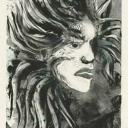 Print by Hellmuth Weissenborn: [Mythic Creature], represented by Childs Gallery