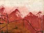 Painting by Henry Botkin: Red Landscape, available at Childs Gallery, Boston