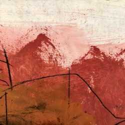 Painting by Henry Botkin: Red Landscape, available at Childs Gallery, Boston
