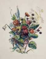 Watercolor by Henry Botkin: Still Life, available at Childs Gallery, Boston