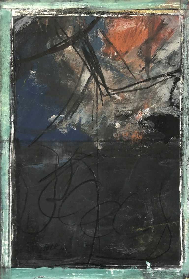 Mixed Media by Henry Botkin: The Wind, available at Childs Gallery, Boston