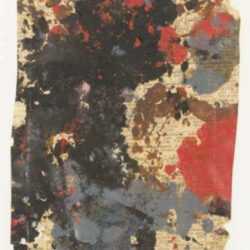 Mixed media by Henry Botkin: [Abstract in Black and Red], represented by Childs Gallery