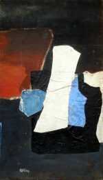 Collage By Henry Botkin: Guro Iii At Childs Gallery