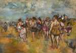 Painting By Henry Botkin: [people On Beach] At Childs Gallery