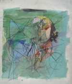 Painting By Henry Botkin: Rider In The Park At Childs Gallery