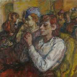 Painting By Henry Botkin: The Concert At Childs Gallery