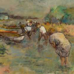Painting By Henry Botkin: The Cove At Childs Gallery