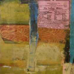 Collage By Henry Botkin: Theatre At Childs Gallery
