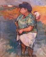 Painting By Henry Botkin: Untitled At Childs Gallery