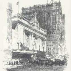Print by Henry M. O'Connor: [Grand Central Terminal, New York], represented by Childs Gallery
