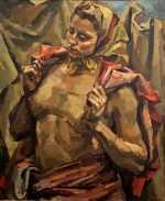 Painting by Herbert Barnett: The Amazon, available at Childs Gallery, Boston