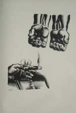 Print By Hugo Gellert: Primary Accumulation, Secret Of Primary Accumulation At Childs Gallery