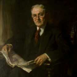 Painting by Irving Ramsay Wiles: Portrait of a Gentleman, represented by Childs Gallery