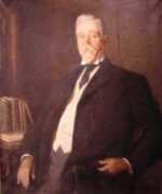 Painting by Issac Caliga: Portrait of Matthew Robson of Salem, MA, represented by Childs Gallery