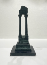 Sculpture By Italian School: Model Of The Facade Of The Temple Of Vespasian And Titus At Childs Gallery