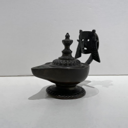 Sculpture By Italian School: Oil Lamp At Childs Gallery