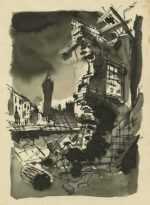 Drawing by Jacek von Henneberg: London, represented by Childs Gallery