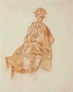Print by Jacques Villon: Femme au Tricorne (Jeanne Dore), represented by Childs Gallery