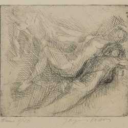Print by Jacques Villon: Nus, represented by Childs Gallery