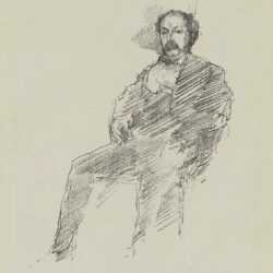 Print By James Abbott Mcneill Whistler: The Doctor At Childs Gallery