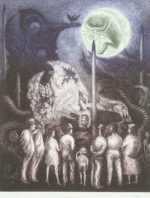 Print by James Egleson: Enigma of Silence, represented by Childs Gallery