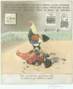 Print by James Exley: One Crowded Hour of Glorious Life is Worth an Age without a , represented by Childs Gallery