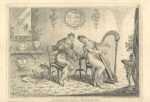 Print by James Gillray: Harmony before Matrimony, represented by Childs Gallery