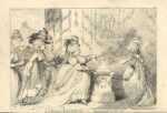 Print by James Gillray: La Belle Assemblêe, represented by Childs Gallery